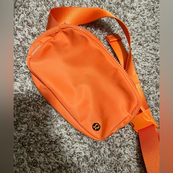 lululemon athletica Bags Orange Frappe Lululemon Belt Bag Poshmark